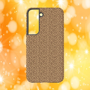 Leopard Pattern Print Brown Samsung Galaxy Case