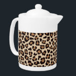 Leopard Pattern Print Teapot<br><div class="desc">Leopard Pattern Print Teapot</div>
