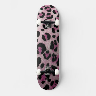Leopard Pattern Skateboard