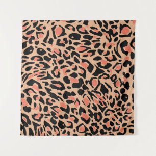 Leopard pattern tapestry