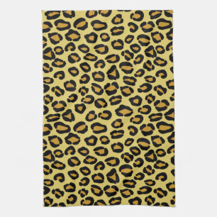 Leopard Pattern Tea Towel