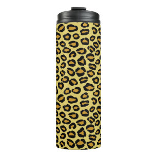 Leopard Pattern Thermal Tumbler