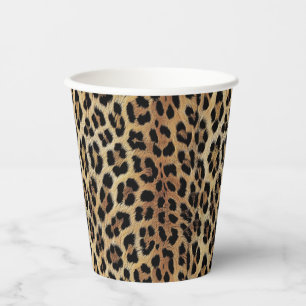 Leopard pattern, tiger, leopard skin, fashionable, paper cups