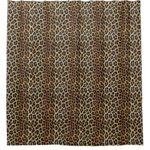 Leopard pattern, tiger, leopard skin, fashionable, shower curtain