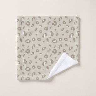 Leopard Pattern Wash Cloth
