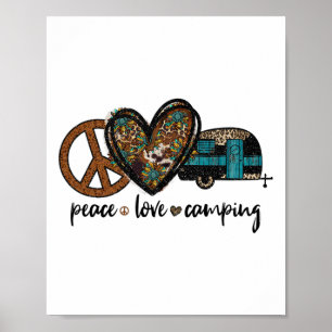 Leopard Peace Sign Heart Design Women Men Teens Ca
