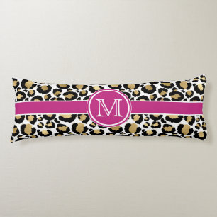 Leopard Personalised Body Cushion