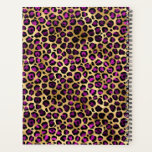 Leopard pink and gold planner<br><div class="desc">Beautiful leopard pattern planner for Yourself and gift for Family,  Grandpa,  Grandma,  Mum,  Dad,  Daughter,  Son,  Sister,  Brother,  Uncle,  Aunt,  Boys,  Girls,  Mother’s Day,  Father’s Day,  Family Day,  Thanksgiving Day or any Special Occasions.</div>