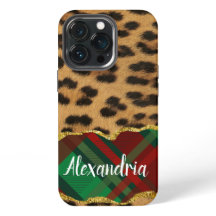 Leopard Plaid