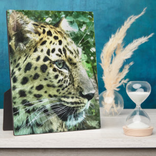 LEOPARD PLAQUE