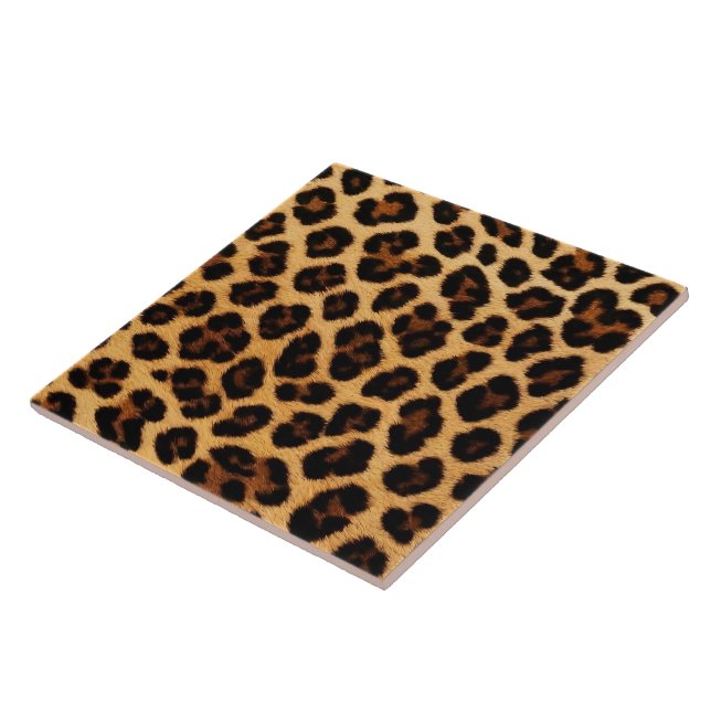 Leopard Popular Cat Animal Print Collection Tile (Side)