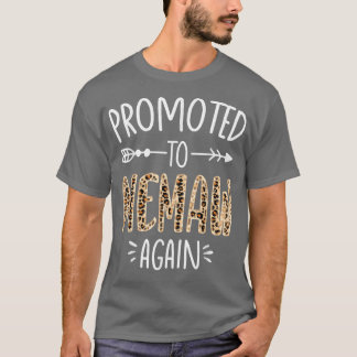 Leopard Pregnancy Announcement Soon To Be Memaw Ag T-Shirt