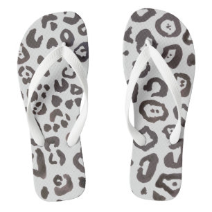 Leopard Print Animal Print Fashion Flip Flops