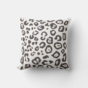 Leopard Print Animal Print Pattern Throw Pillow