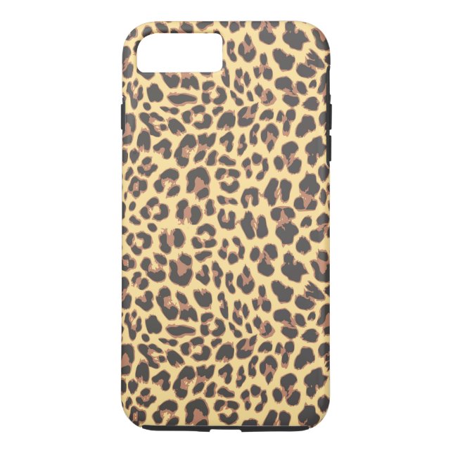 Leopard Print Animal Skin Pattern Case-Mate iPhone Case (Back)