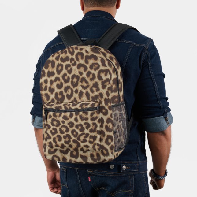 Leopard Print Backpack (Insitu (Model))