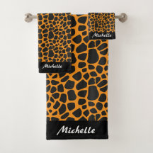 Leopard Print, Black