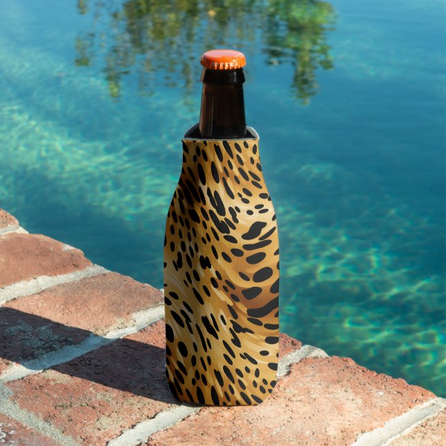 Leopard Print Bottle Cooler (In Situ Pool)