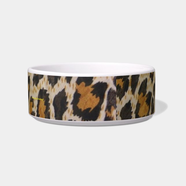 Leopard Print Bowl (Front)