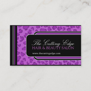 Leopard Print  Business Card