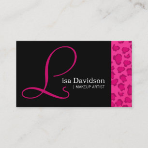 Leopard Print Business Cards