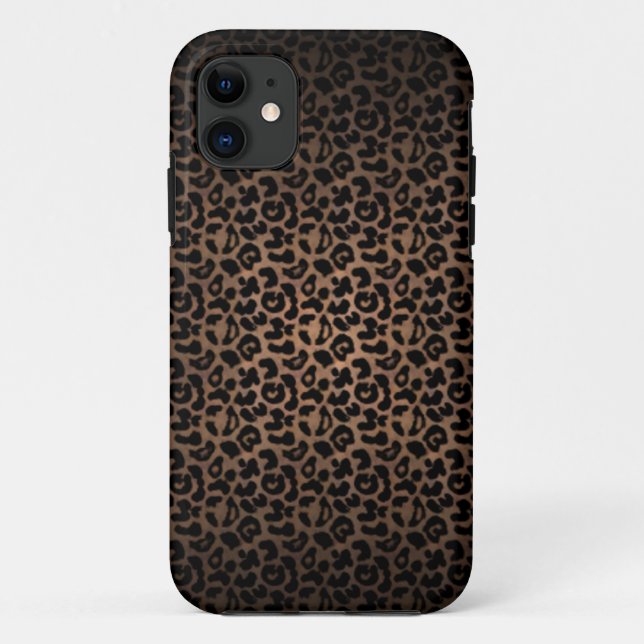 Leopard Print Camo Case-Mate iPhone Case (Back)