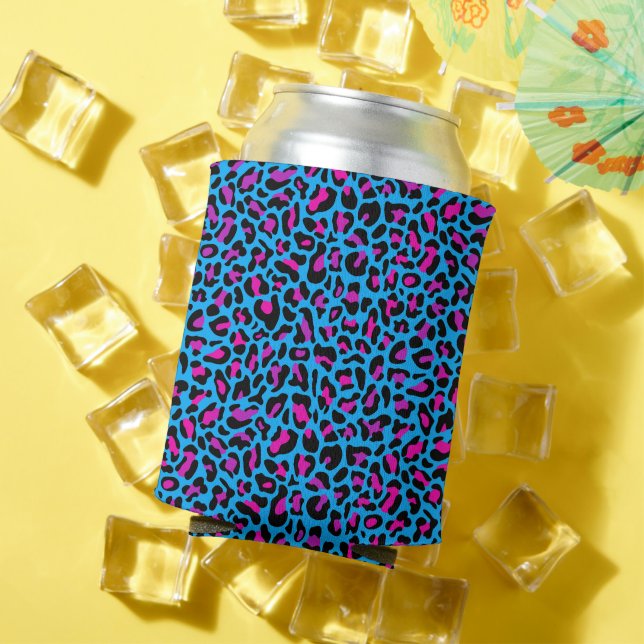 Leopard Print Can Cooler (In Situ Summer)