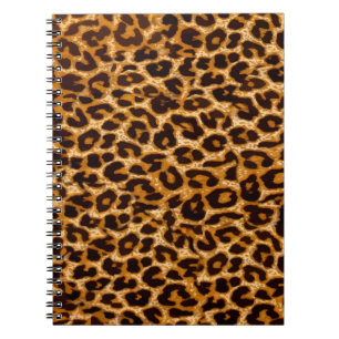 Leopard print, cheetah print, pink, girly notebook