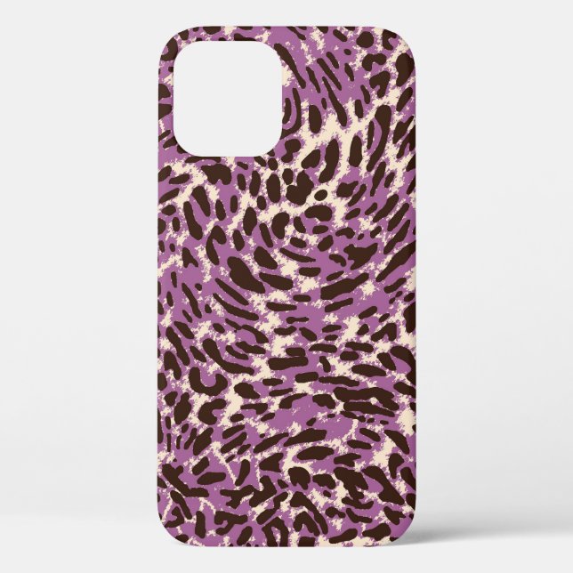 Leopard Print, Classic Animal Pattern. Case-Mate iPhone Case (Back)