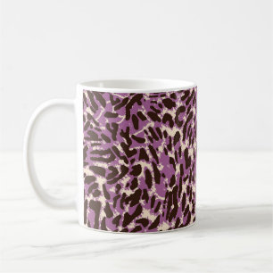 Leopard Print, Classic Animal Pattern. Coffee Mug