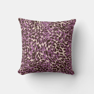 Leopard Print, Classic Animal Pattern. Cushion