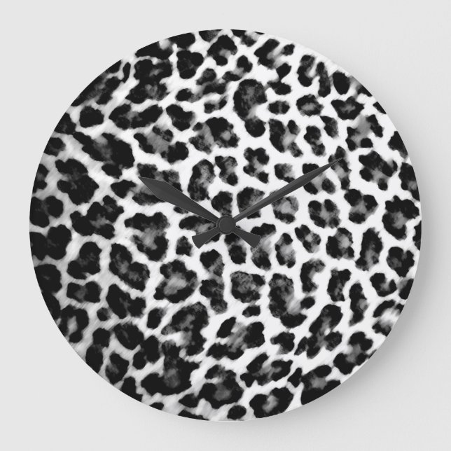 Leopard Print Clock (Front)