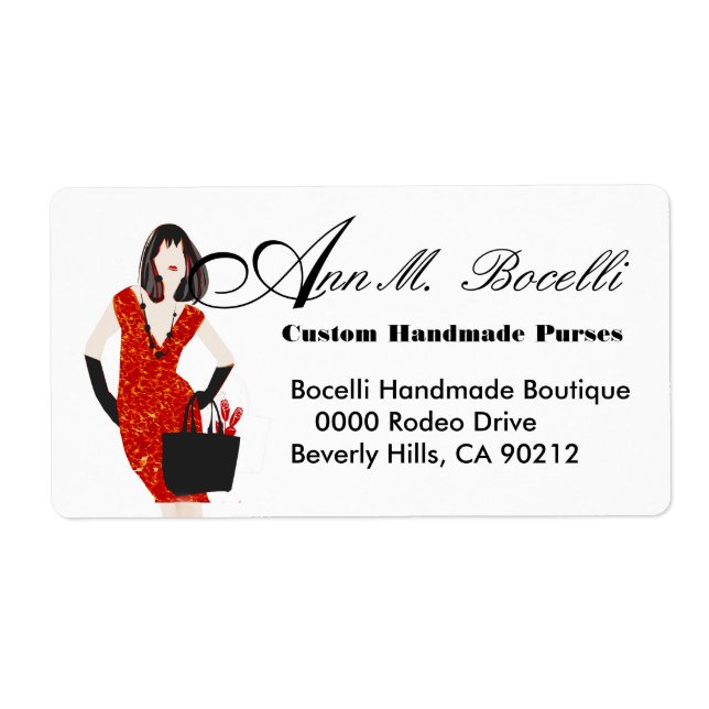 Leopard Print  Clothing Handmade Business (Front)