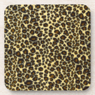 Leopard Print Coasters