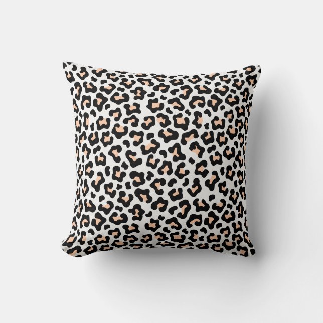 Leopard Print Cushion (Front)
