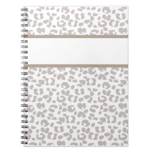 Leopard Print Custom Personalised Notebook Journal