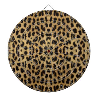 Leopard Print Dart Board