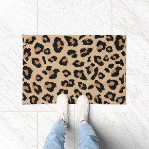 Leopard Print Doormat
