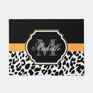 Leopard Print Doormat