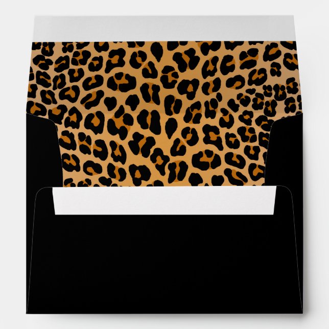 Leopard print envelope (Back (Bottom))