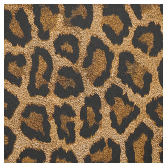 Leopard Print Fabric (Swatch)