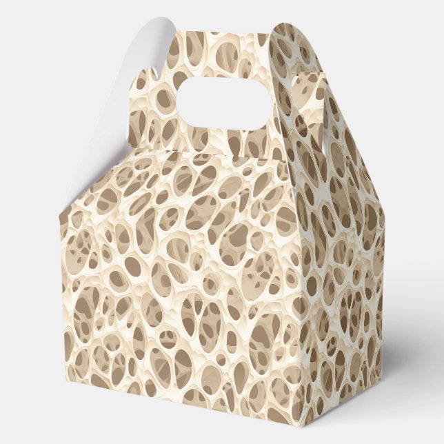 Leopard Print Favour Box (Front)