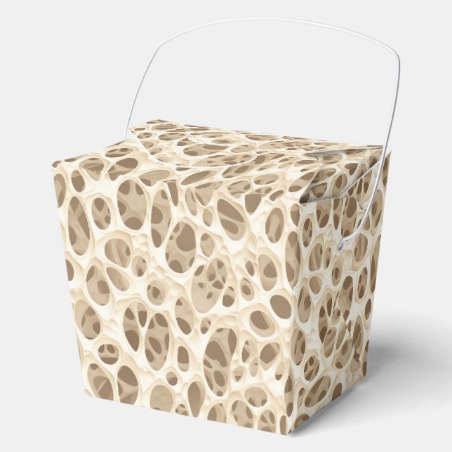 Leopard Print Favour Box (Front)