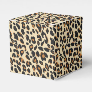 Leopard Print Favour Box