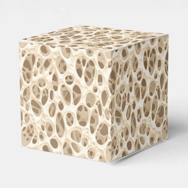 Leopard Print Favour Box (Front Side)