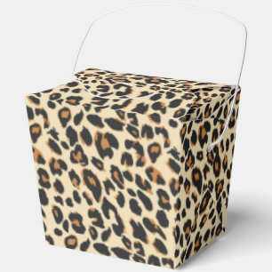Leopard Print Favour Box