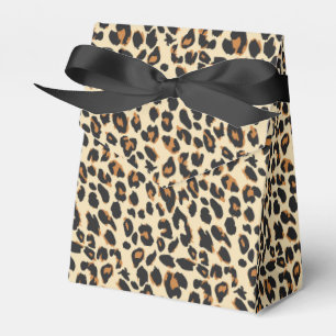 Leopard Print Favour Box