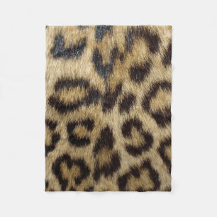 Leopard Print Fleece Blanket
