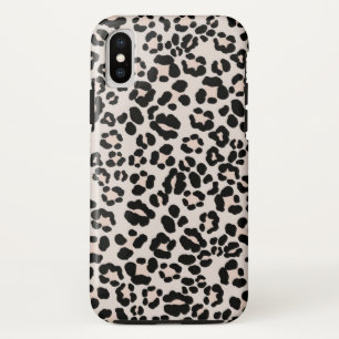 Leopard Print Glam #1 - landscape #pattern #decor iPhone X Case