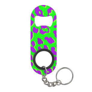 Leopard Print Green Purple